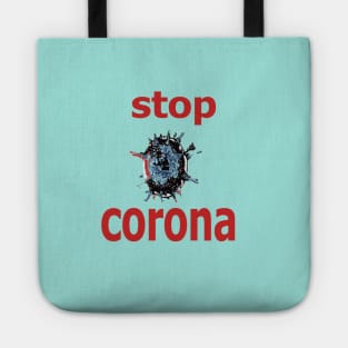 stop corona Tote