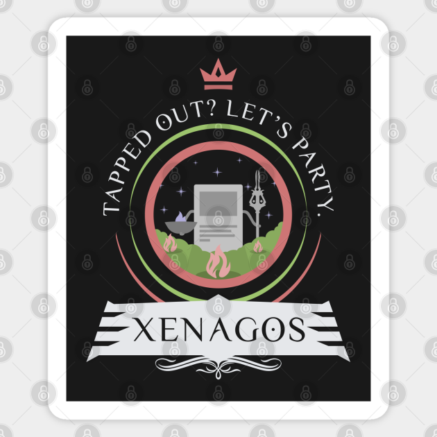 Commander Xenagos Magic The Gathering Sticker Teepublic
