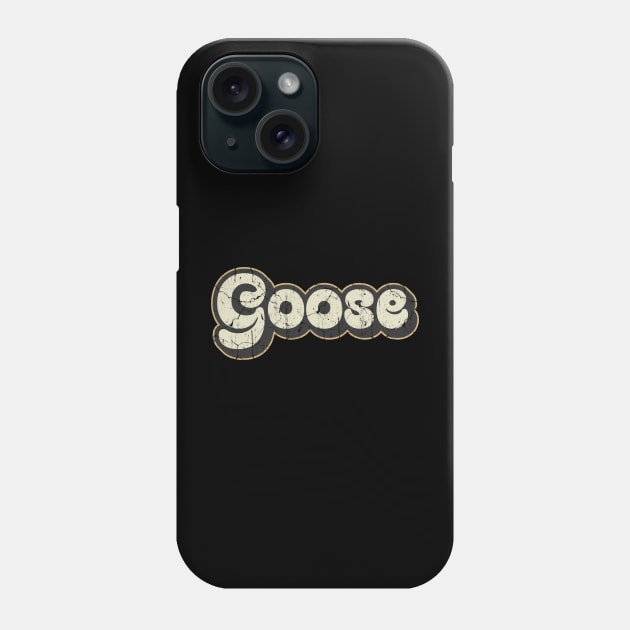 Goose - Vintage Text Phone Case by Arestration