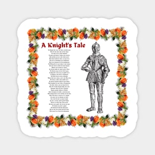 A Knight's Tale by Geoffrey Chaucer Magnet