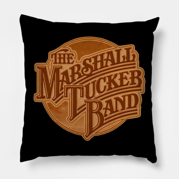 The Marshall Tucker Band Pillow by trippy illusion