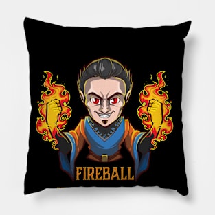 Fireball, It's How I Roll! Pillow