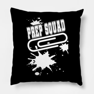 Prep Squad Team Work Splatter Pillow