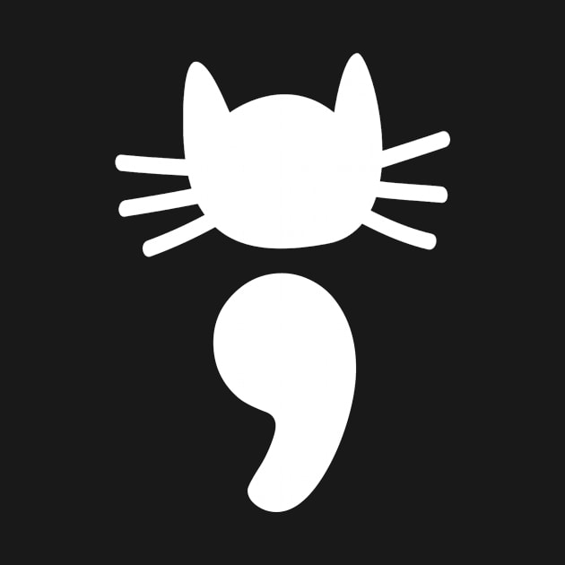 Semicolon cat, Suicide Prevention Awareness by halazidan