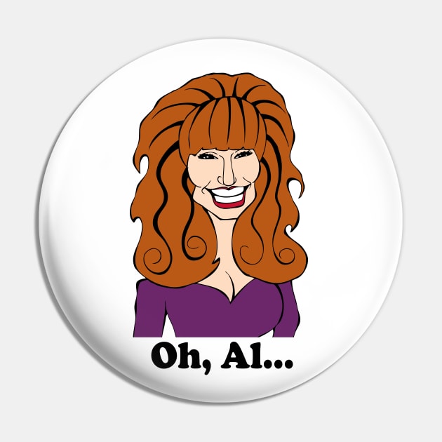 Peg Bundy Pin by cartoonistguy