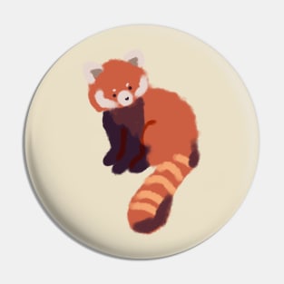 Cute red panda Pin