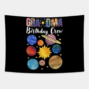 Grandma Birthday Crew Tapestry