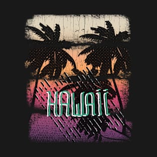 Hawaii Travel Grunge Graphic Gift T-Shirt