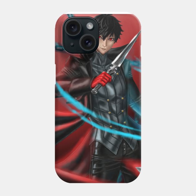 Muscle Amamiya Ren (JOKER) Phone Case by gagimas