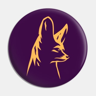 Fennec fox Pin