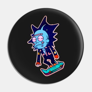 Rick styles zombie Galaxy Crow Pin