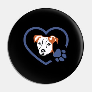 Jack Russell Boy Pin