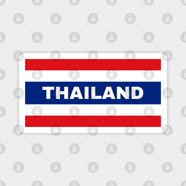 Thailand in Thai Flag Magnet by aybe7elf