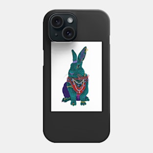 Bohemian rabbit Phone Case