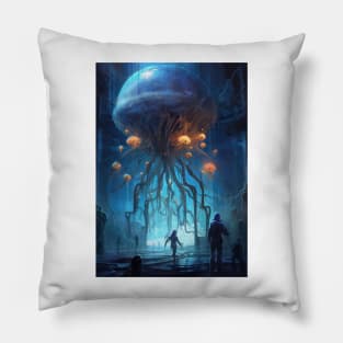 alien rebirth Pillow