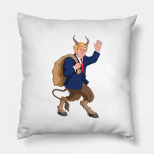 Anti Trump Devil Halloween Christmas 2020 Pillow