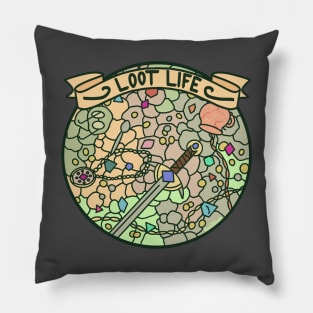 Loot Life Pillow