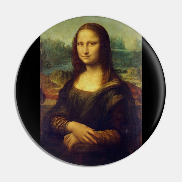 Mona Lisa Pin by JennyPool