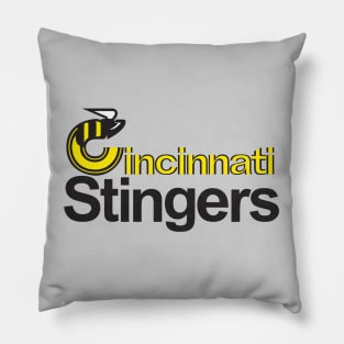 Defunct Cincinnati Stingers Hockey 1977 Pillow