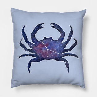 Astrological sign cancer constellation Pillow