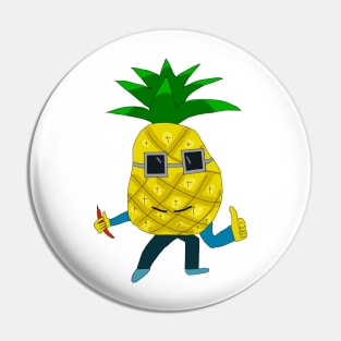 Cool Pineapple Pin