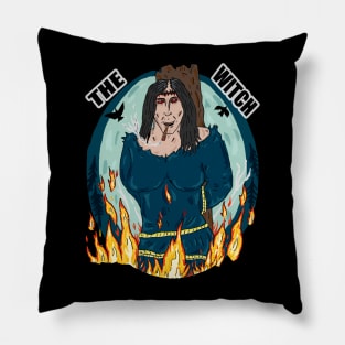 witch in the woods Pillow