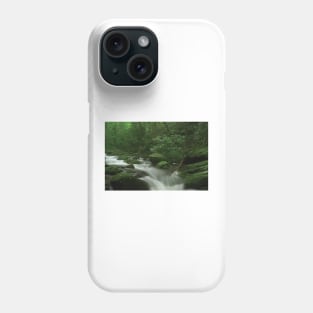 Roaring Fork River Flowing Through The Great Smoky Mountains National Park Phone Case