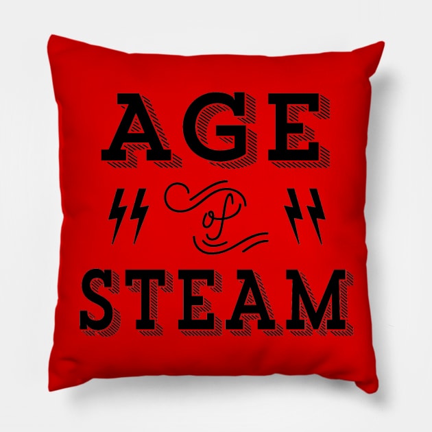 Steampunk - Age of Steam - Neo Victorian Gothic Pillow by ballhard