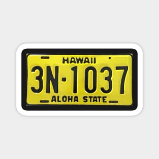 Hawaii Aloha State Licence Plate Magnet