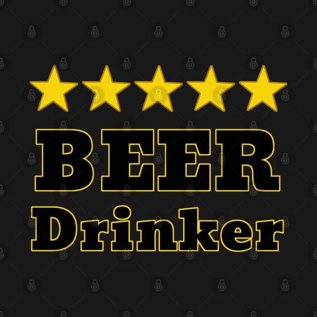 Five Star Beer Drinker by Turnersartandcrafts