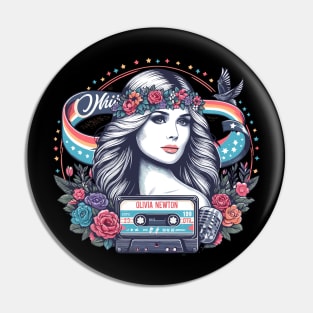 Olivia Newton John Pin