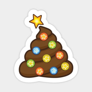 Poop Emoji Christmas Tree Magnet