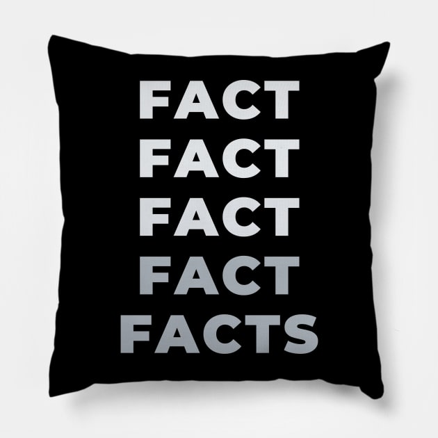 Facts Pillow by Viz4Business