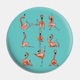 FLAMINGO YOGA Pin