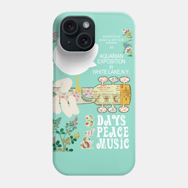 Woodstock Phone Case by GreenNest