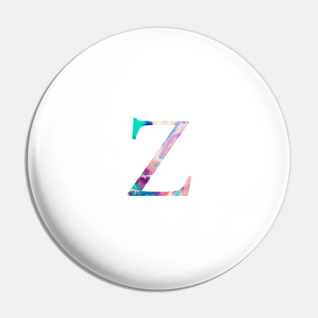 Rainbow Marble Zeta Pin by AdventureFinder