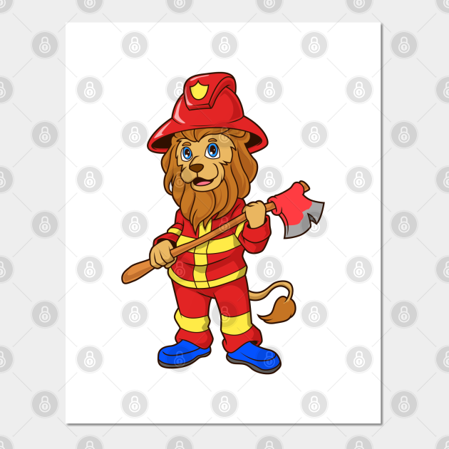 Fireman Tiger - Firefighter Kid - Posters and Art Prints | TeePublic Fireman Tiger - Firefighter Kid - Posters and Art Prints | TeePublic