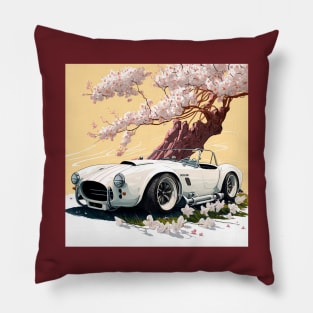 Cobra Cherry Blossom Pillow