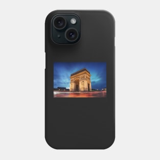 Arc de Triomphe, Travel Poster Phone Case