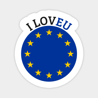 I Love EU Anti Brexit Magnet