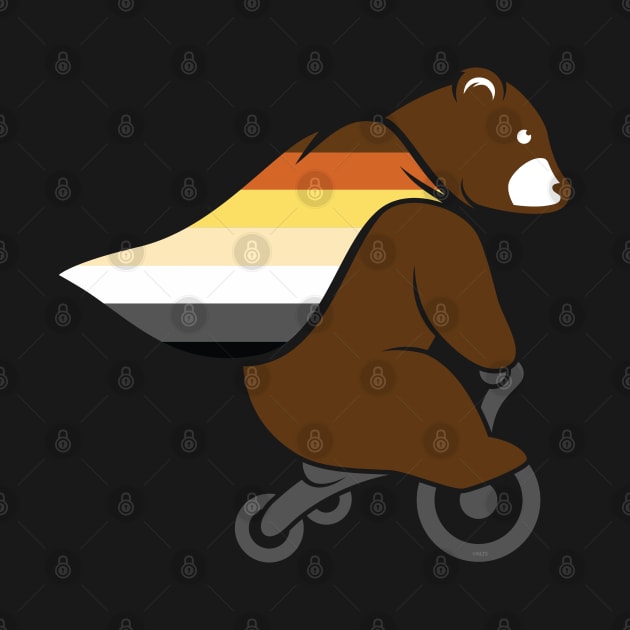 Bear Brotherhood Flag Hero Bear Gay Pride by creative