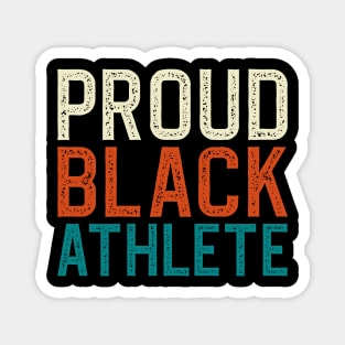 Proud Black Athlete Magnet