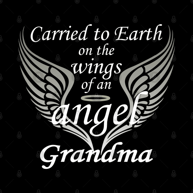 Carried To Earth On The Wings Of An Angel Grandma by PeppermintClover