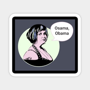 Gavin and Stacey Pop Art 'Osama, Obama' Magnet