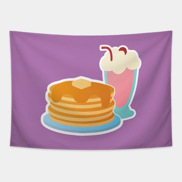 Pancake or Milkshake Tapestry by Heyday Threads