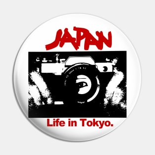 David Sylvian Japan Life In Tokyo Synth Pin