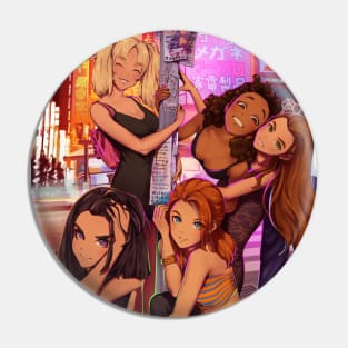 Spice Girls in Japan 1996 Pin