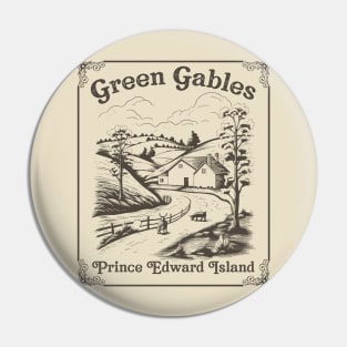Anne of Green Gables, Bookish Classic Literature Pin