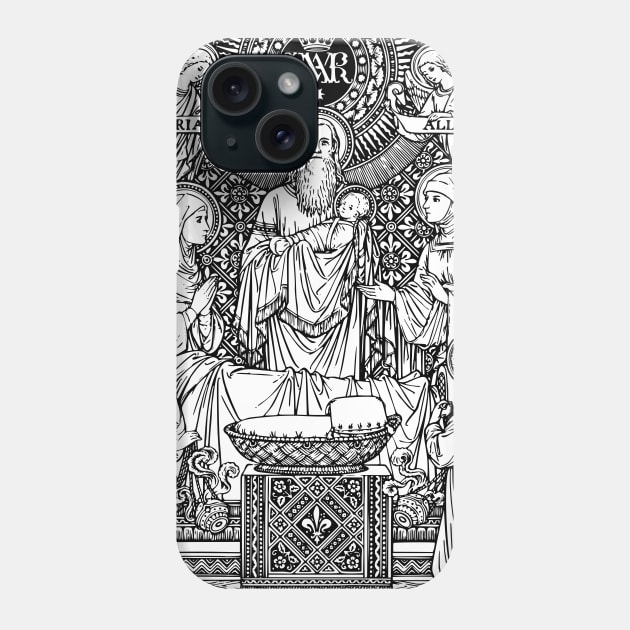 Nativity of the Blessed Virgin Mary Phone Case by DeoGratias