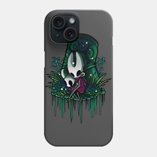 Hornet and the knight in greenpath Phone Case